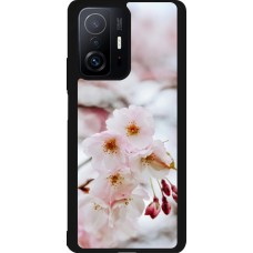 Xiaomi 11T Case Hülle - Silikon schwarz Cherry tree 2026