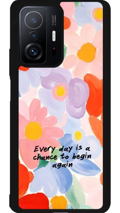 Xiaomi 11T Case Hülle - Silikon schwarz Every day is a chance 2026