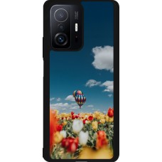 Xiaomi 11T Case Hülle - Silikon schwarz Hot air balloon 2026
