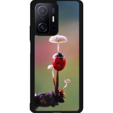 Xiaomi 11T Case Hülle - Silikon schwarz Ladybird on a mushroom 2026