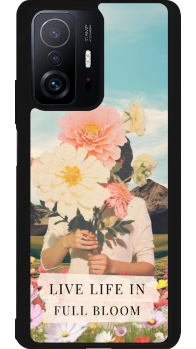 Xiaomi 11T Case Hülle - Silikon schwarz Live life in full moon 2026