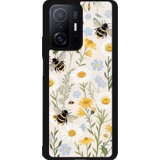 Xiaomi 11T Case Hülle - Silikon schwarz Pattern bees 2026