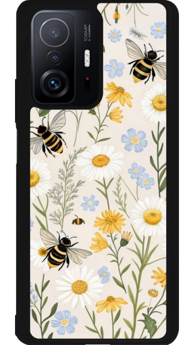 Xiaomi 11T Case Hülle - Silikon schwarz Pattern bees 2026