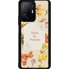 Xiaomi 11T Case Hülle - Silikon schwarz Trust the process 2026