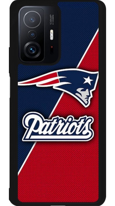 Xiaomi 11T Case Hülle - Silikon schwarz Super Bowl 26 Patriots 1