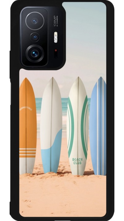Coque Xiaomi 11T - Silicone rigide noir Summer surfboard 2025