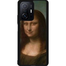 Xiaomi 11T Case Hülle - Silikon schwarz Kunstbild - Mona Lisa - Leonardo de Vinci