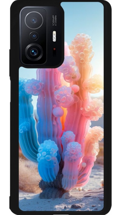 Coque Xiaomi 11T - Silicone rigide noir Artificial vegetation 2025