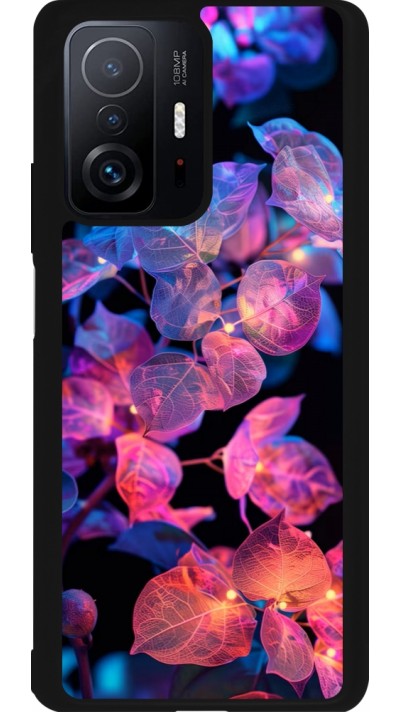Coque Xiaomi 11T - Silicone rigide noir Artificial vegetation 2025