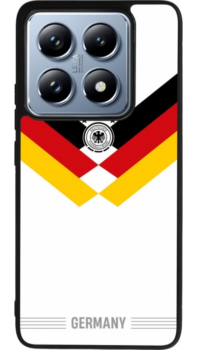 Xiaomi 14T Pro Case Hülle - Silikon schwarz Deutschland 2026 personalisierbares Fussballtrikot