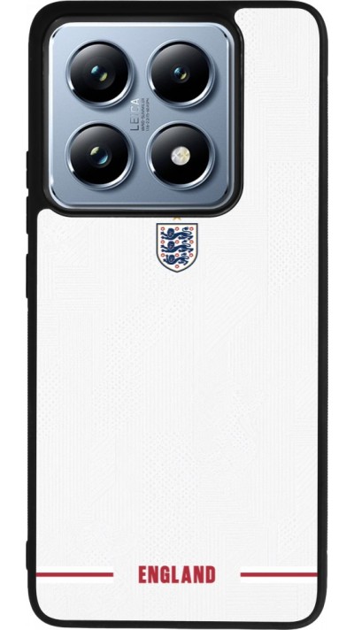 Xiaomi 14T Pro Case Hülle - Silikon schwarz England 2026 personalisierbares Fussballtrikot