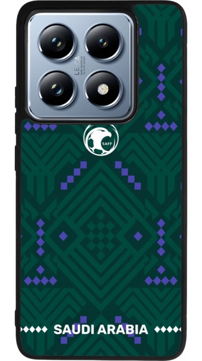 Xiaomi 14T Pro Case Hülle - Silikon schwarz Saudi Arabien 2026 personalisierbares Fussballtrikot