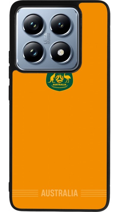 Xiaomi 14T Pro Case Hülle - Silikon schwarz Australien 2026 personalisierbares Fussballtrikot