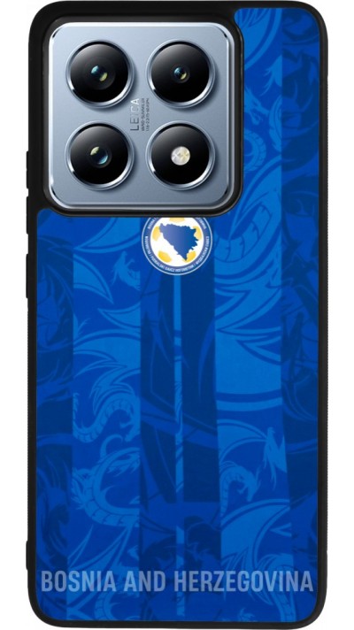 Xiaomi 14T Pro Case Hülle - Silikon schwarz Bosnien und Herzegowina 2026 personalisierbares Fussballtrikot