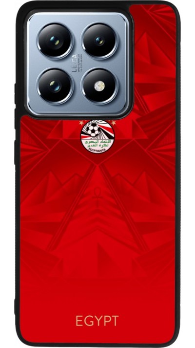 Xiaomi 14T Pro Case Hülle - Silikon schwarz Ägypten 2026 personalisierbares Fussballtrikot