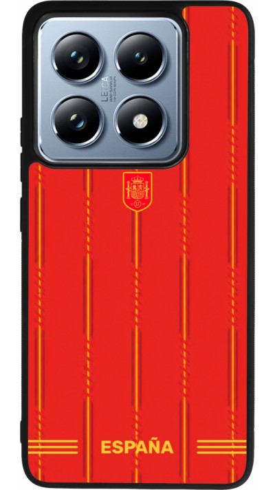 Xiaomi 14T Pro Case Hülle - Silikon schwarz Spanien 2026 personalisierbares Fussballtrikot