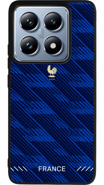 Xiaomi 14T Pro Case Hülle - Silikon schwarz Frankreich 2026 personalisierbares Fussballtrikot
