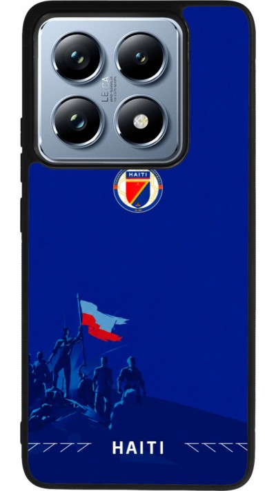 Xiaomi 14T Pro Case Hülle - Silikon schwarz Haiti 2026 personalisierbares Fussballtrikot