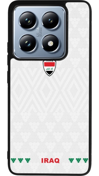 Xiaomi 14T Pro Case Hülle - Silikon schwarz Irak 2026 personalisierbares Fussballtrikot