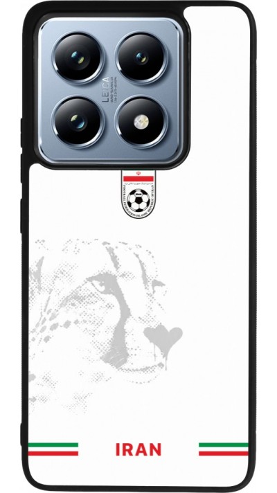 Xiaomi 14T Pro Case Hülle - Silikon schwarz Iran 2026 personalisierbares Fussballtrikot