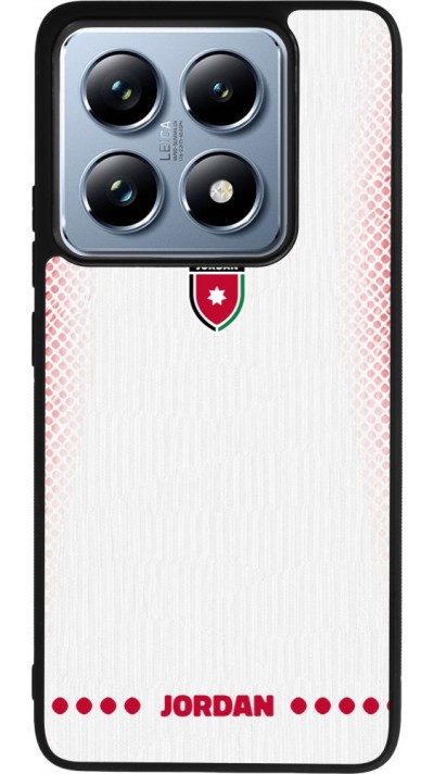 Xiaomi 14T Pro Case Hülle - Silikon schwarz Jordanien 2026 personalisierbares Fussballtrikot