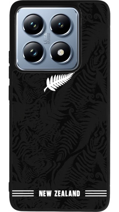 Xiaomi 14T Pro Case Hülle - Silikon schwarz Neuseeland 2026 personalisierbares Fussballtrikot