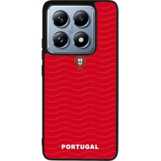Xiaomi 14T Pro Case Hülle - Silikon schwarz Portugal 2026 personalisierbares Fussballtrikot