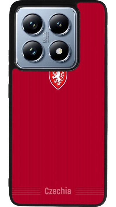 Xiaomi 14T Pro Case Hülle - Silikon schwarz Tschechische Republik 2026 personalisierbares Fussballtrikot