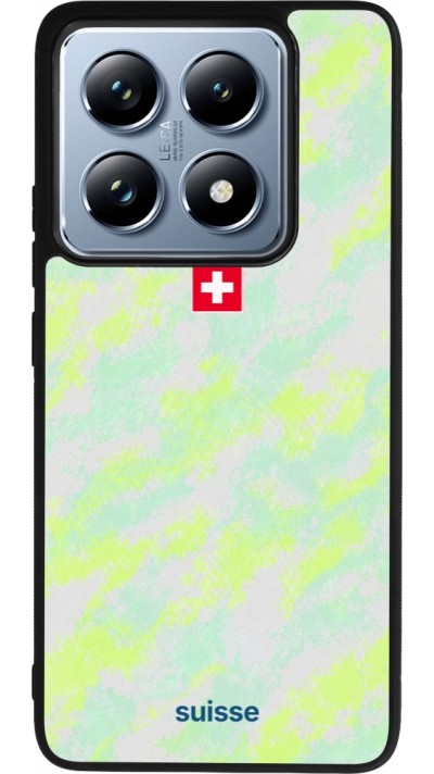 Xiaomi 14T Pro Case Hülle - Silikon schwarz Schweiz Away 2026 personalisierbares Fussballtrikot