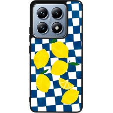 Coque Xiaomi 14T Pro - Silicone rigide noir Illustration lemons 2026