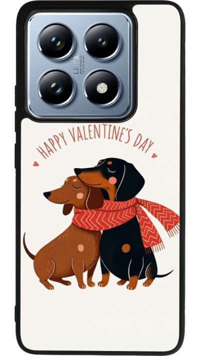 Coque Xiaomi 14T Pro - Silicone rigide noir Saint Valentines Day 26 Happy Valentine