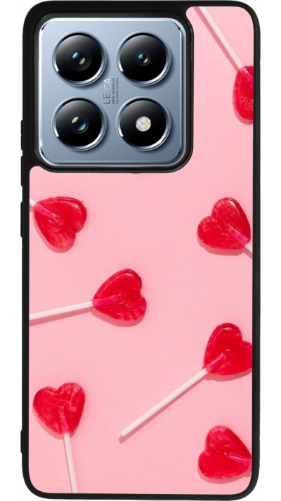 Coque Xiaomi 14T Pro - Silicone rigide noir Saint Valentines Day 26 Lollipop