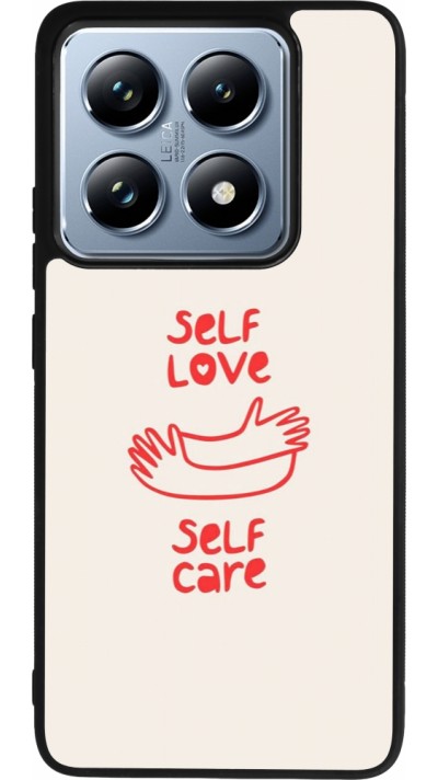 Coque Xiaomi 14T Pro - Silicone rigide noir Saint Valentines Day 26 Self love self care
