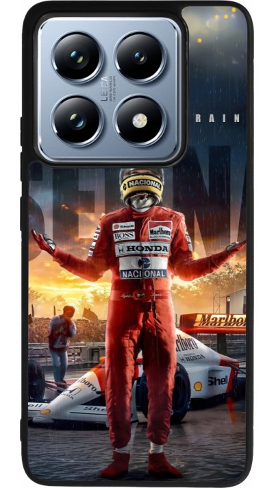 Coque Xiaomi 14T Pro - Silicone rigide noir Senna The King of Rain