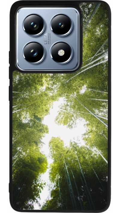 Coque Xiaomi 14T Pro - Silicone rigide noir Spring 23 forest blue sky