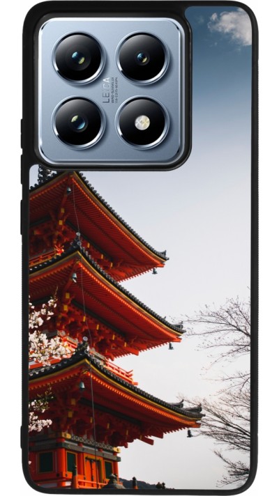 Coque Xiaomi 14T Pro - Silicone rigide noir Spring 23 Japan