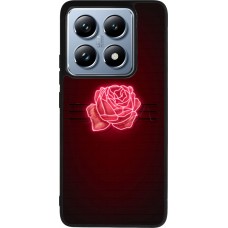 Xiaomi 14T Pro Case Hülle - Silikon schwarz Spring 23 neon rose