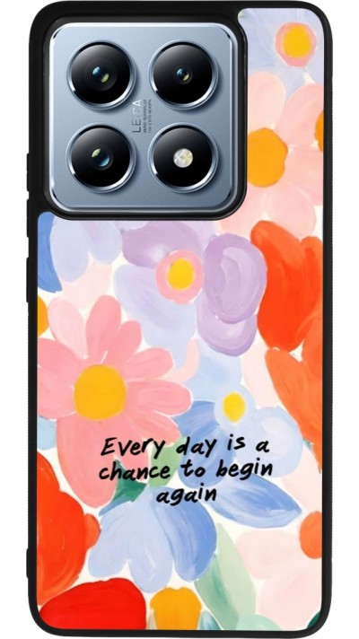 Coque Xiaomi 14T Pro - Silicone rigide noir Every day is a chance Spring 2026