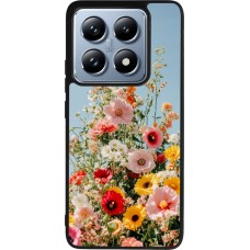 Xiaomi 14T Pro Case Hülle - Silikon schwarz Spring flowers Spring 2026