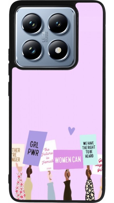 Coque Xiaomi 14T Pro - Silicone rigide noir Womens day 2026 9