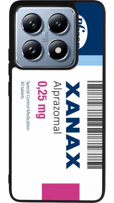 Coque Xiaomi 14T Pro - Silicone rigide noir Xanax Alprazolam 2025