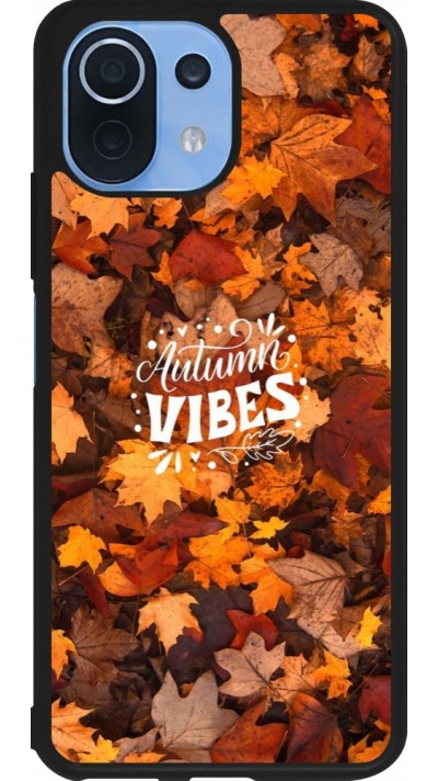 Xiaomi Mi 11 Lite 5G Case Hülle - Silikon schwarz Autumn 25 Autumn vibes