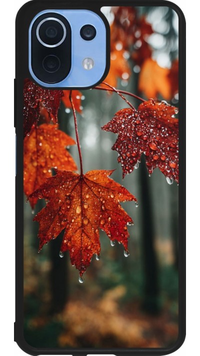 Xiaomi Mi 11 Lite 5G Case Hülle - Silikon schwarz Autumn 25 Rain