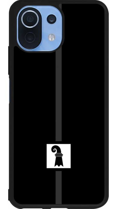 Xiaomi Mi 11 Lite 5G Case Hülle - Silikon schwarz Kanton BS schwarz
