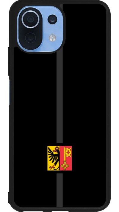 Xiaomi Mi 11 Lite 5G Case Hülle - Silikon schwarz Kanton GE schwarz