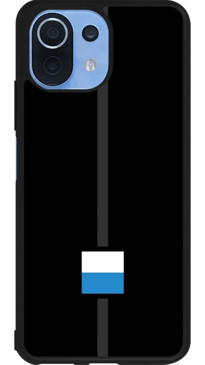 Xiaomi Mi 11 Lite 5G Case Hülle - Silikon schwarz Kanton LU schwarz