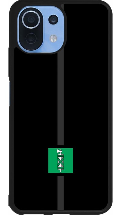 Xiaomi Mi 11 Lite 5G Case Hülle - Silikon schwarz Kanton SG schwarz