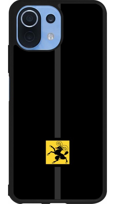 Xiaomi Mi 11 Lite 5G Case Hülle - Silikon schwarz Kanton SH schwarz