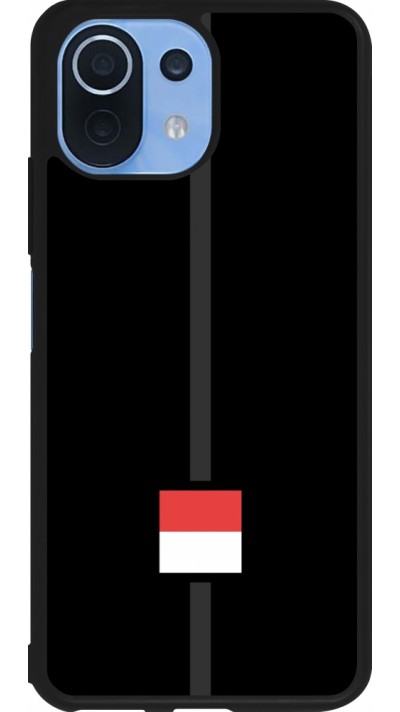 Xiaomi Mi 11 Lite 5G Case Hülle - Silikon schwarz Kanton SO schwarz