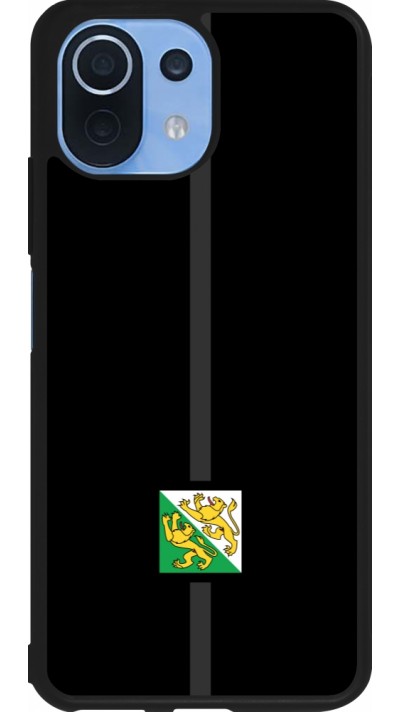 Xiaomi Mi 11 Lite 5G Case Hülle - Silikon schwarz Kanton TG schwarz